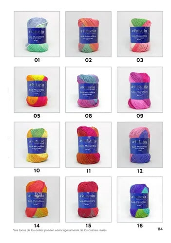 Hilo Batik-microfibra 100grs Petunia