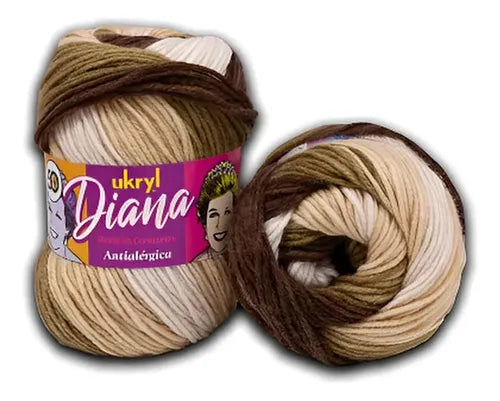 Lana Diana 100g Ukryl Ovillo