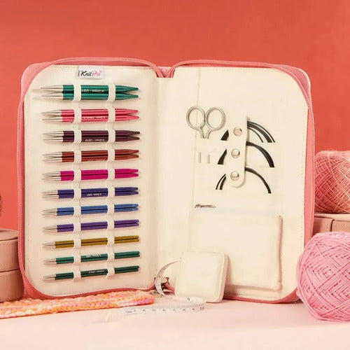 Set Palillos Intercambiables Zing Regal 13 Cm Knitpro Set Zing Regal