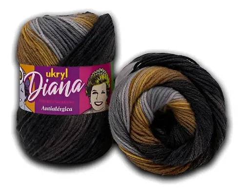 Lana Diana 100g Ukryl Ovillo