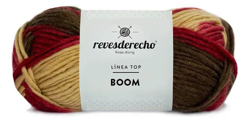 Lana Boom Mix 100grs A Revesderecho 15% Lana