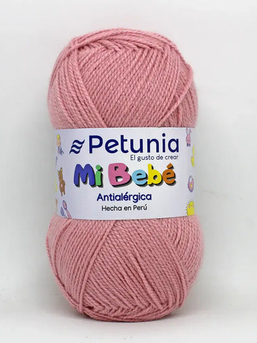 Lana Mi Bebé 100 Grs Petunia