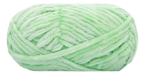 Lana Chenille Acrílico 100grs Exclusivos Colores