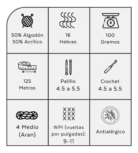 Algodón Xl Orquídea 100grs