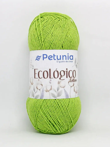 Algodón Ecológico Petunia 100 Grs