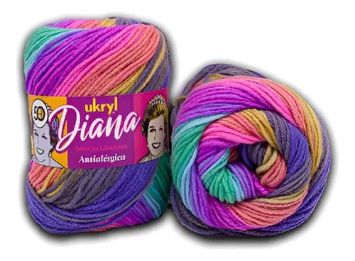 Lana Diana 100g Ukryl Ovillo