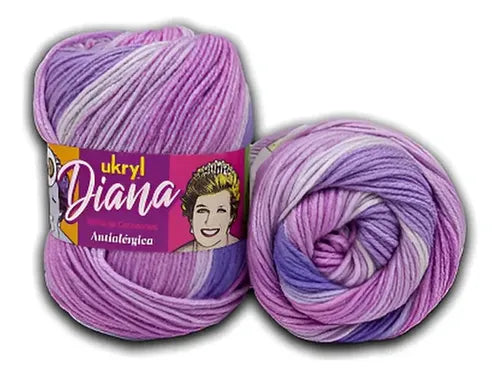 Lana Diana 100g Ukryl Ovillo
