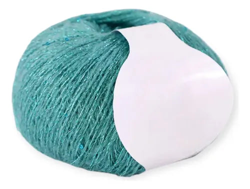 Lana Mohair 25 Grs Lurex Lentejuelas Hermosos Colores