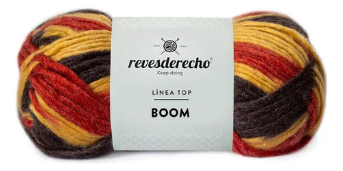 Lana Boom Mix 100grs A Revesderecho 15% Lana