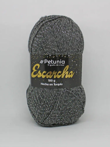 Lana Escarcha 100grs Petunia