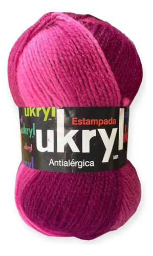 Lana Ukryl Estampado 100grs Ovillo