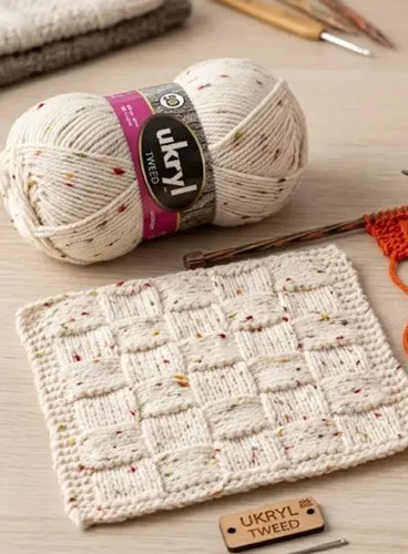 Lana Tweed Ukryl 100 Grs