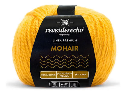 Lana Mohair 50grs Revesderecho