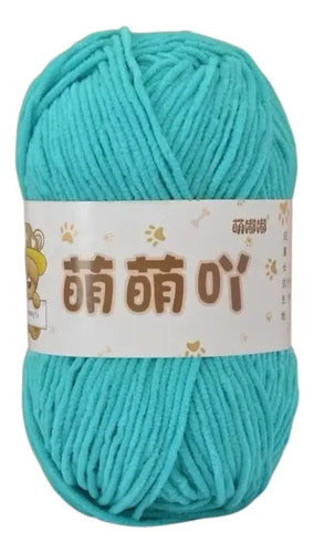 Lana Mini Velvet 50grs Ultra Delgada 3mm.