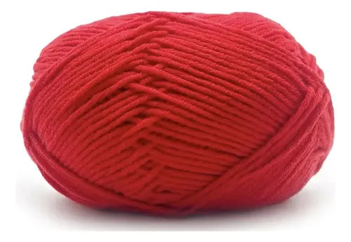 Lana Milk Cotton 50grs (4 Hebras Dobles 2mm) 90mts Aprox.