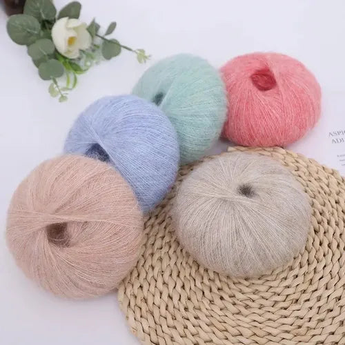 Lana Mohair 25 Grs Hermosos Y Exclusivos Colores
