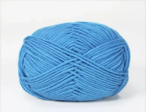 Lana Milk Cotton 50grs (4 Hebras Dobles 2mm) 90mts Aprox.