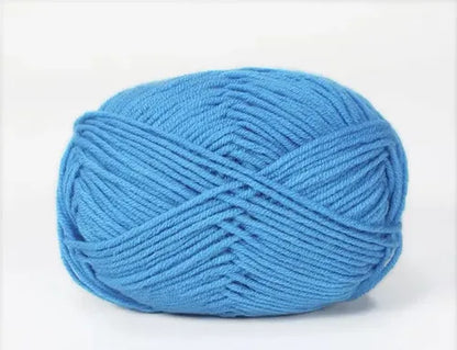 Lana Milk Cotton 50grs (4 Hebras Dobles 2mm) 90mts Aprox.