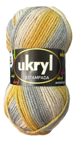 Lana Ukryl Estampado 100grs Ovillo