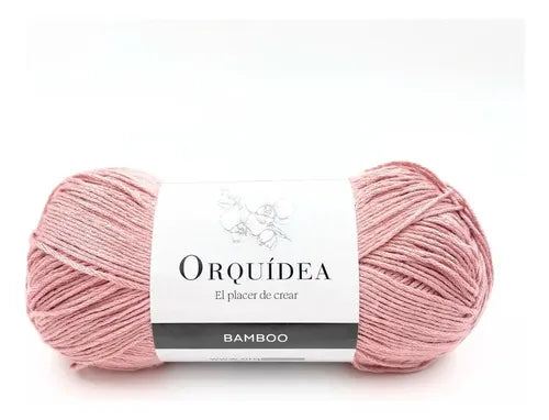 Hilado Bamboo 100grs Orquídea