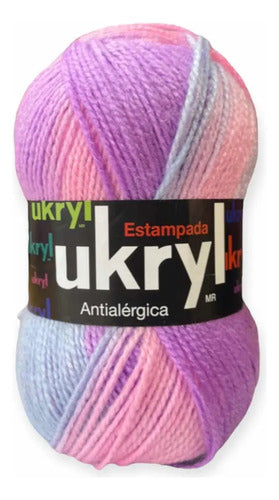 Lana Ukryl Estampado 100grs Ovillo