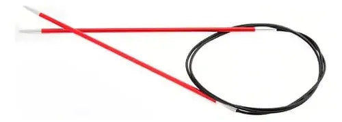 Palillos Circulares Fijos Zing 80cm Knit Pro