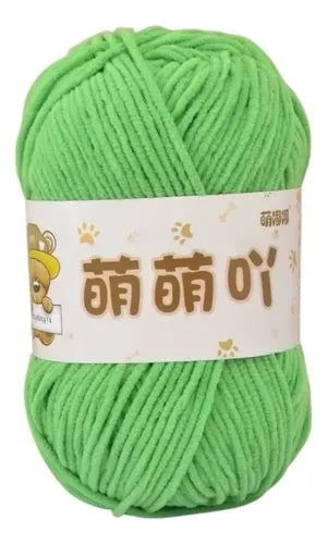 Lana Mini Velvet 50grs Ultra Delgada 3mm.