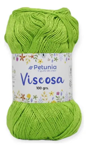 Hilo Viscosa 100grs De Petunia