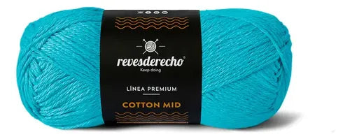 Algodón /cotton Mid Reciclado Revesderecho 100 Grs.
