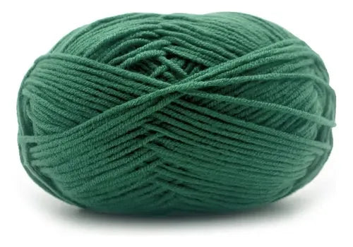 Lana Milk Cotton 50grs (4 Hebras Dobles 2mm) 90mts Aprox.