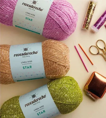 Lana Star 100grs Revesderecho 25% Viscosa (linea Bebé Kids)