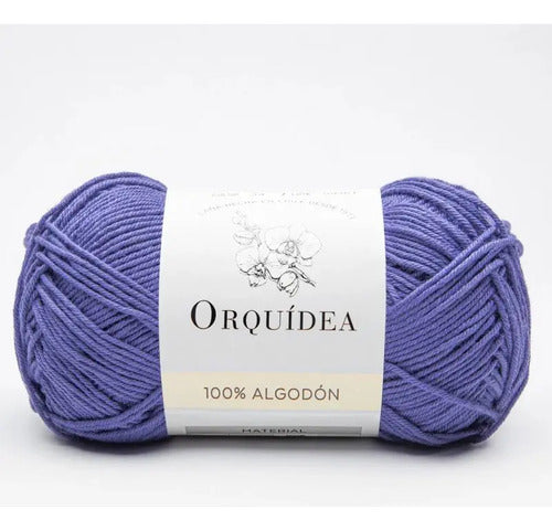 Algodón 100% Orquídea 100grs