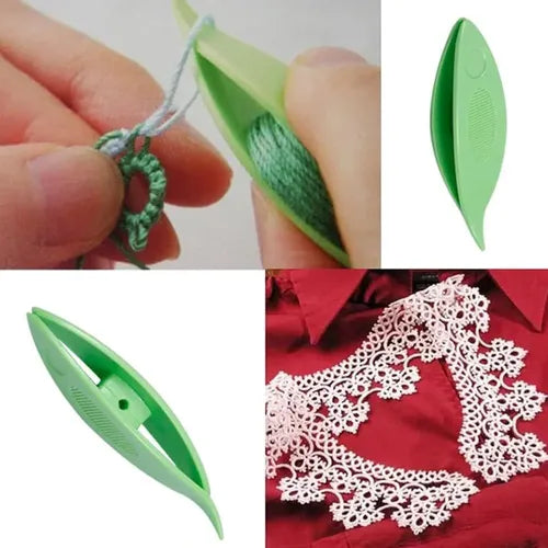 Naveta Para Frivolite Tatting Tejido De Encaje