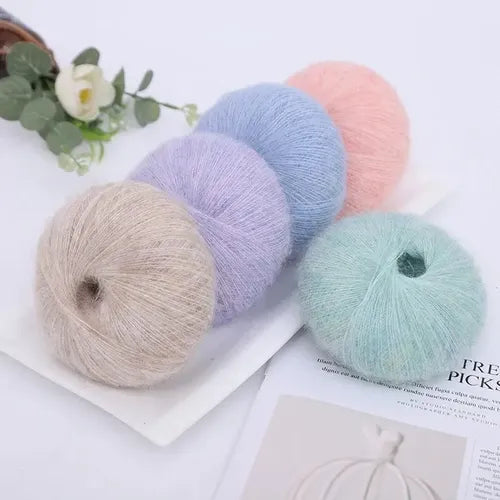Lana Mohair 25 Grs Hermosos Y Exclusivos Colores