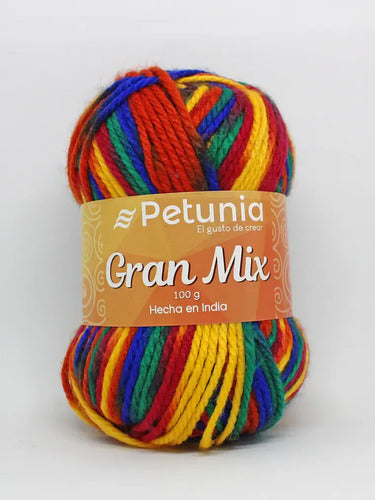 Lana Gran Mix 100grs Petunia