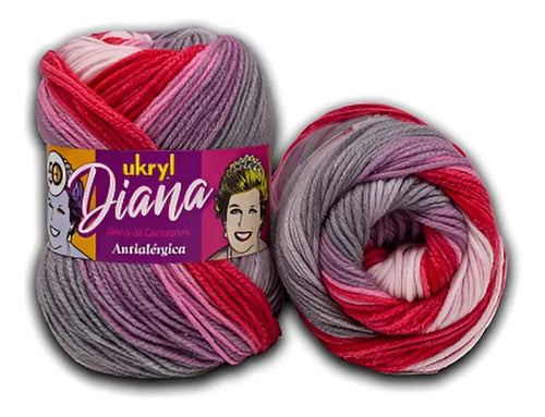 Lana Diana 100g Ukryl Ovillo