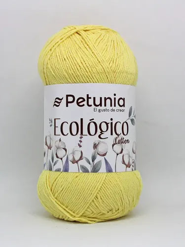 Algodón Ecológico Petunia 100 Grs