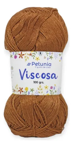 Hilo Viscosa 100grs De Petunia