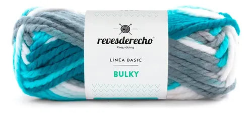 Lana Bulky Mix 100grs Revesderecho