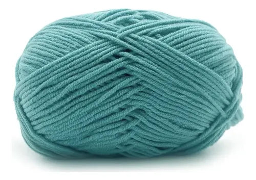 Lana Milk Cotton 50grs (4 Hebras Dobles 2mm) 90mts Aprox.