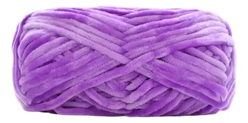 Lana Chenille Acrílico 100grs Exclusivos Colores