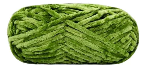 Lana Chenille Acrílico 100grs Exclusivos Colores