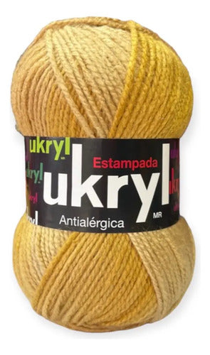 Lana Ukryl Estampado 100grs Ovillo