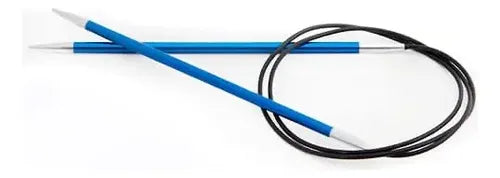 Palillos Circulares Fijos Zing 80cm Knit Pro