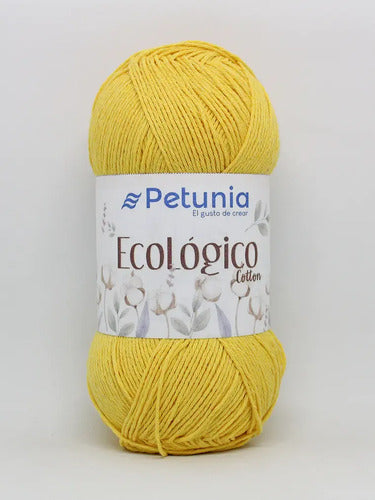 Algodón Ecológico Petunia 100 Grs