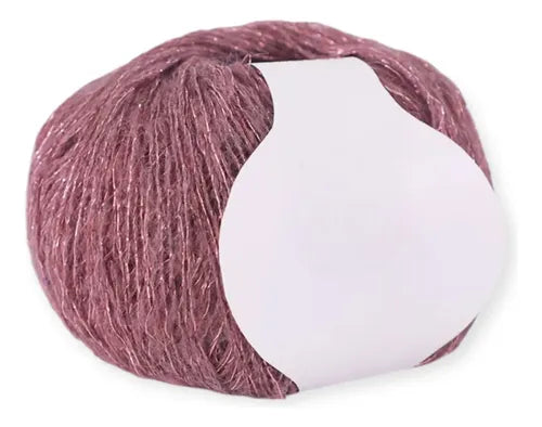 Lana Mohair 25 Grs Lurex Lentejuelas Hermosos Colores
