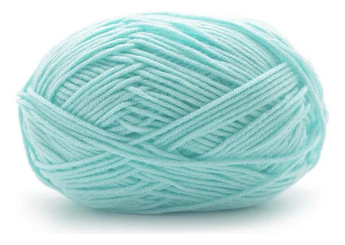 Lana Milk Cotton 50grs (4 Hebras Dobles 2mm) 90mts Aprox.