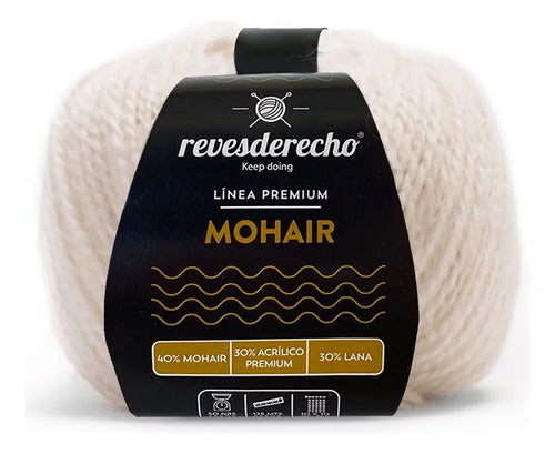 Lana Mohair 50grs Revesderecho
