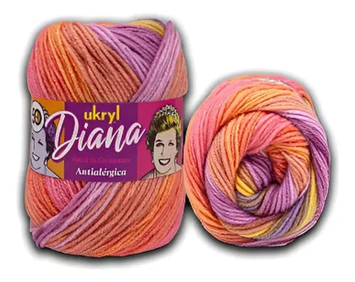 Lana Diana 100g Ukryl Ovillo