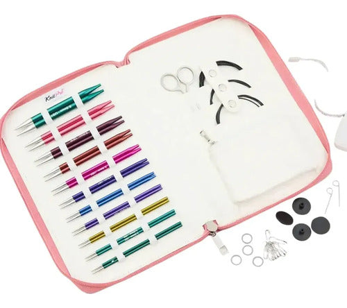 Set Palillos Intercambiables Zing Regal 13 Cm Knitpro Set Zing Regal